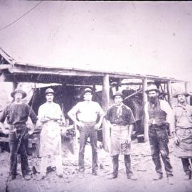 Group of unknown men