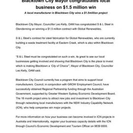 S & L Steel Glendenning, 2004