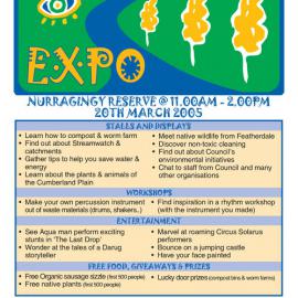 Environmental Expo, Nurragingy Reserve, 2005