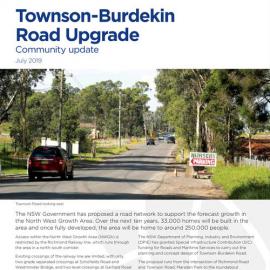 Townson-Burdekin Road Upgrade, Community Update, July 2019