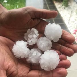 Hailstorms, Bungarribee, 2021