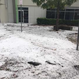 Hailstorm, Mount Druitt, 2021