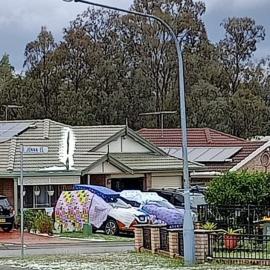 Hailstorms, Rooty Hill, 2021