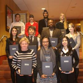 Blacktown City Council Tertiary Scholarship Award winner, 2012