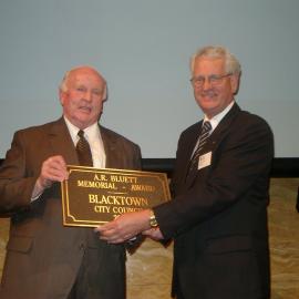 A.R. Bluett Memorial Award, 2005