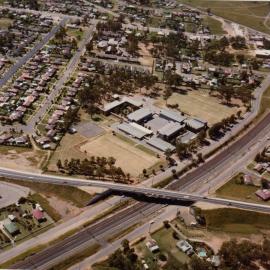 Aerial view of Francis Road, Rooty Hill Overpass