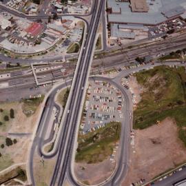 Aerial view of Prospect Highway, Seven Hills Overpass