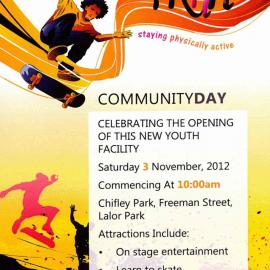 Lalor Park Skate Park official opening, 2012