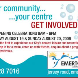 Emerton Leisure Centre Opening, 2006