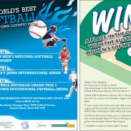 Softball, Blacktown Olympic Park, 2006