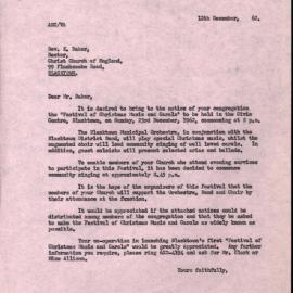 Festival of Christmas Music and Carols, 1962