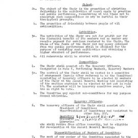 Christian Male Voice Choir, Blacktown