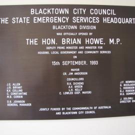 State Emergency Services, Blacktown