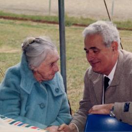 Alderman George Nicolaidis at a Bicentennial event 