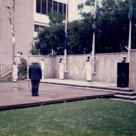 Naval Remembrance Service at Civic Plaza, Blacktown