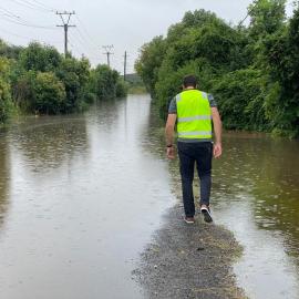 Flooding at Riverstone, 2021