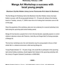 Manga Art Workshop, 2006