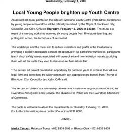 Riverstone Mural Art Project, 2006