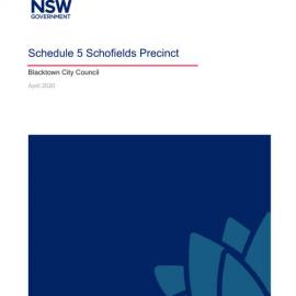 Schedule 5 Schofields Precinct, Blacktown City Council