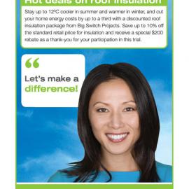 Blacktown Solar City Roof Insulation Trial