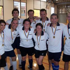Blacktown City Council's Indoor Soccer team