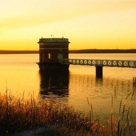 Prospect Reservoir - sunset view