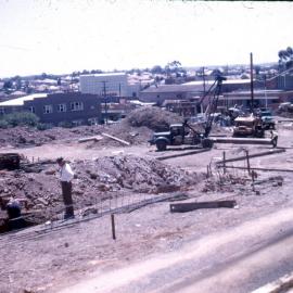 Construction of Blacktown Civic Centre, Blacktown