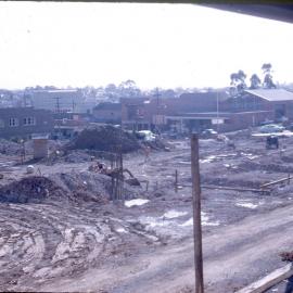 Construction of Blacktown Civic Centre, Blacktown