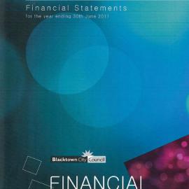 Blacktown City Council Financial Statements, 2010-2011