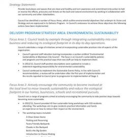Blacktown City State of the Environment Report, 2012-2013
