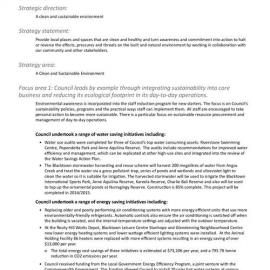 Blacktown City State of the Environment Report, 2013-2014