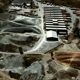 Aerial view of State Brickworks, Richmond Road, Blacktown
