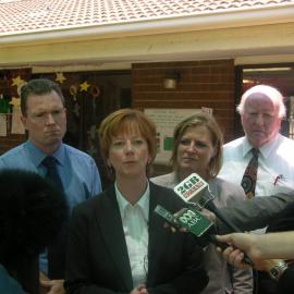 Julia Gillard's visit to Blacktown
