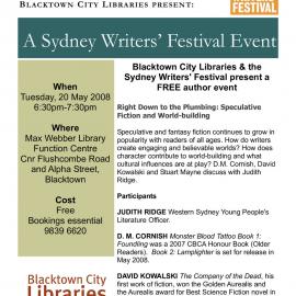 Sydney Writers' Festival, 2008