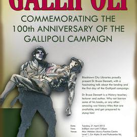 Gallipoli talk, Bruce Dennett, 2015
