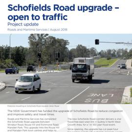 Schofields Road upgrade, 2018