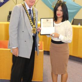 Anne Aquilina Memorial Scholarship, 2014