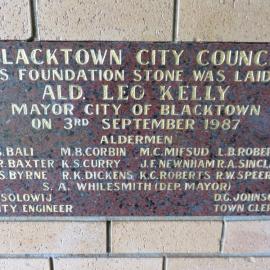 Lalor Park Senior Citizens Centre - Plaque