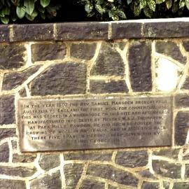 Reverend Samuel Marsden - memorial