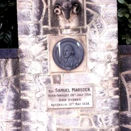Reverend Samuel Marsden - memorial