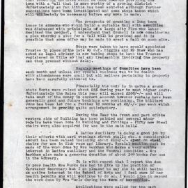 Blacktown School of Arts Annual Report, 1956