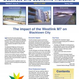 Blacktown City Business and Economic Indicators, Spring 2004
