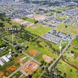Aerial view of Riverstone and Grantham Farm