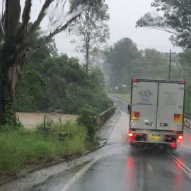 Flooding at Shanes Park, 2022