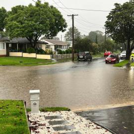 Flooding at Daffodil Street Marayong, 2022