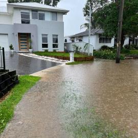Flooding at Daffodil Street Marayong, 2022
