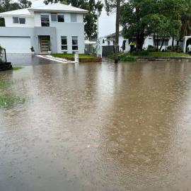 Flooding at Daffodil Street Marayong, 2022