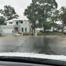 Flooding at Daffodil Street Marayong, 2022