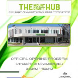 The Mount Druitt Hub Opening Program, 2011