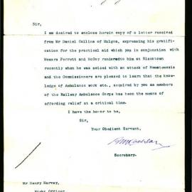 Assistance by staff at Blacktown Railway Station, 1890